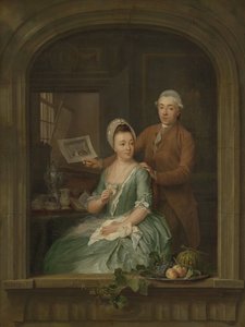Robert Muysin ja hänen vaimonsa Maria Nozemanin muotokuva Robert Muysin ja hänen vaimonsa Maria Nozemanin muotokuva tekijältä Nicolaes Muys