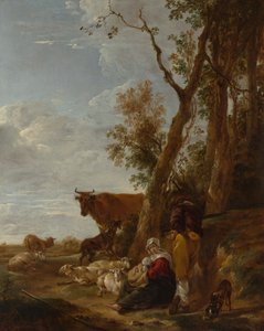 Lepo, 1644. tekijältä Nicolaes Pietersz. Berchem