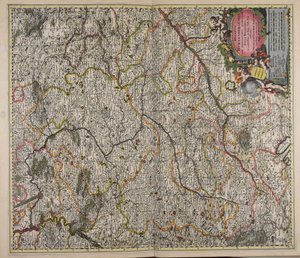 Ducatus Wurtenbergensis cum adjacentibus quibusdam Sueviae regionibus accuratissime in hanc tabulam redactus.