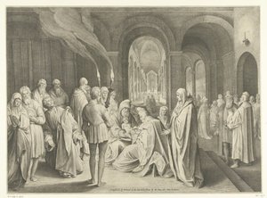 Kristuksen ympärileikkaus tekijältä Nicolaes de Bruyn