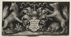 Vaakuna tekijältä Nicolaes de Bruyn
