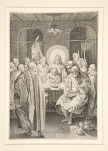 Viimeinen ehtoollinen (Passion-sarja) tekijältä Nicolaes de Bruyn