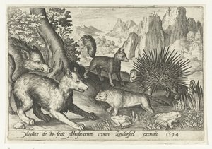 Villisika, kettuja, majava, piikki ja sammakot Animalivm qvadrvpedvm (sarjan nimi) Eläimet maisemissa (sarjan nimi)