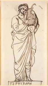 Terpsichore, tanssin museo tekijältä Nicolai Abildgaard