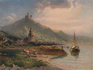 Braubach ja Marksburg, Braubach ja Marksburgin linna, 1923.
