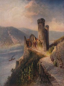 Ruine Ehrenfels, Ehrenfelsin linna, 1923.
