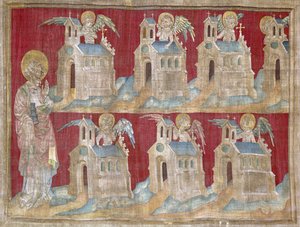 Apocalypse Tapestry tai "Apocalypse of Angers" tekijältä Nicolas Bataille