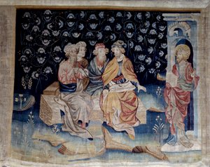 Ilmestyskirjan ripustus (1373-1383), n. 71: Tuomarit. Nicolas Bataillen kuvakudos (1330-1405) tekijältä Nicolas Bataille