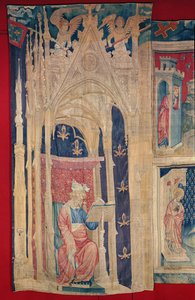Lukija, The Apocalypse Tapestry of Angers, 1373-87 (kuvakudos) tekijältä Nicolas Bataille