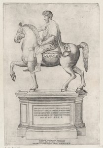 Marcus Aureliuksen ratsastajapatsas Capitolissa, 1548, 1548.
