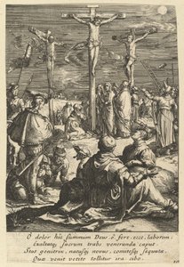Kristus ristillä, Kristuksen kärsimyksestä, 1600-luvun puoliväli.