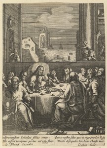 Viimeinen ehtoollinen, Kristuksen kärsimyksestä, 1600-luvun puoliväli.