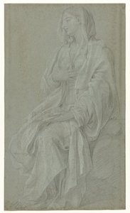 Istuva Madonna