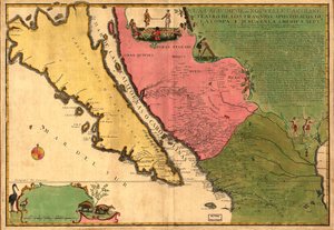 La Californie ou Nouvelle Caroline - teosten teatteri, Apostoliset teokset Compa. e Jesus in America Septe. LOC 98687119