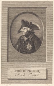 Frederick Suuri, Preussin kuningas tekijältä Nicolas Delaunay after Johann Heinrich Ramberg
