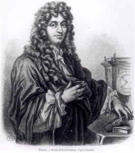 Edouard Garnierin kaivertama Christian Huyghens (1629-95). tekijältä Nicolas Etienne Edelinck