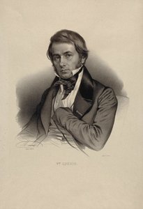 Filosofi Victor Cousinin muotokuva 1792-1867. tekijältä Nicolas Eustache Maurin