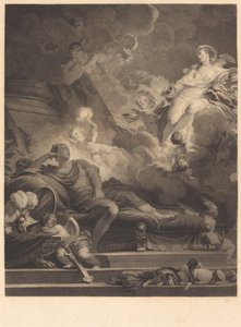Rakkauden unelma tekijältä Nicolas François Regnault after Jean Honoré Fragonard