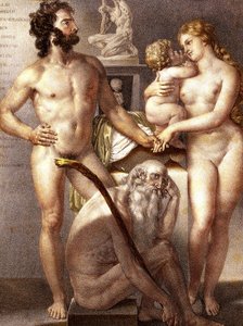 Ihmisen anatomia - 3 vuotta 1884 tekijältä Nicolas Henri (after) Jacob