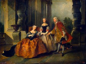 Kohtaus Thomas Corneillen tragediasta Le Comte d