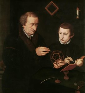 Johannes Neudörfer poikansa kanssa