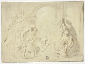 Paimenten palvonta tekijältä Nicolas Poussin