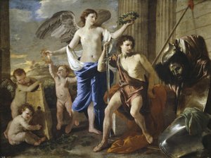 Daavidin voitto tekijältä Nicolas Poussin