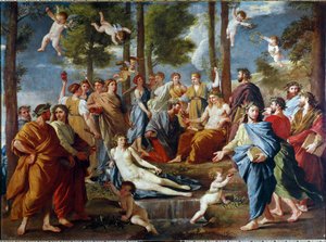 Parnassus tekijältä Nicolas Poussin