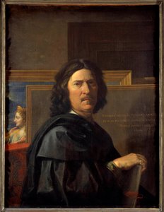 Omakuva 56-vuotiaana Nicolas Poussinin maalaus tekijältä Nicolas Poussin