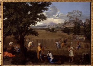 Kesä tai Ruth ja Boas tekijältä Nicolas Poussin