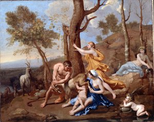 Jupiterin hoito tekijältä Nicolas Poussin