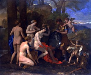 Venus ja Mars tekijältä Nicolas Poussin
