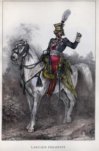 Imperiumin kaartin puolalaiset lancerit tekijältä Nicolas Toussaint Charlet