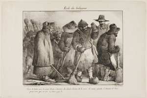 Katulakaisijoiden koulu tekijältä Nicolas Toussaint Charlet