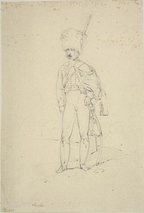 Seisova husaari tekijältä Nicolas Toussaint Charlet