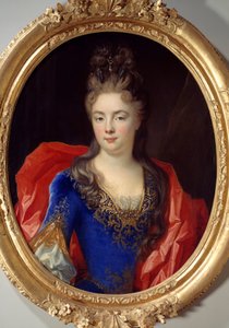 Rohanin prinsessa Levis Ventadourin muotokuva Anne Genevievestä (s. 1673) Nicolas de Largillieren (1656-1746) maalaus tekijältä Nicolas de Largillière
