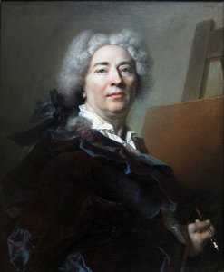 Ranskalainen:  Autoportrait Omakuva tekijältä Nicolas de Largillière