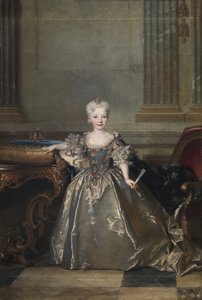 Espanjalainen Infanta Mariana Victoria, 1724 tekijältä Nicolas de Largillière