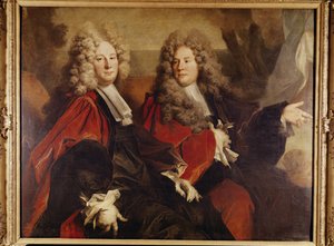 Vuonna 1702 valitun alderman Hugues Desnotsin ja alderman Bouhetin muotokuva tekijältä Nicolas de Largillière