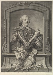 Maréchal de Lowendalin muotokuva 1700-luvulta.