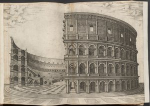 Colosseum tekijältä Nicolaus Beatrizet