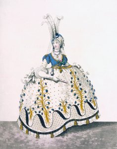 Pihamekko, kuva nro 130, "The Gallery of Fashion", 1797