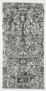 Ornamenttipaneeli: Mars, taistelujen jumala, n. 1507.