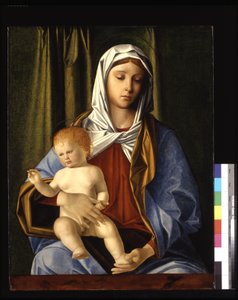 Madonna ja lapsi (tempera ja öljy puulle)