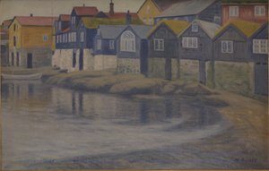 Vanhoja taloja Thorshavnissa