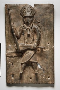 Plakki, mahdollisesti 1500-1600-luku (messinki)