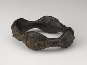 Nilkkaketju, 1800-luvun loppu tai 1000-luvun alku (valettu kupariseos)