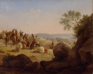 Pyhiinvaeltajat ennen Jerusalemia, 1831