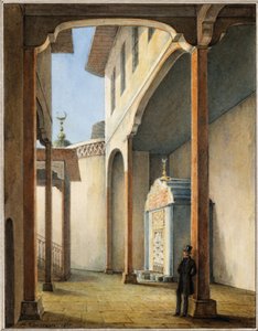 Pushkin Bakhchisaray Khanin palatsissa, 1837