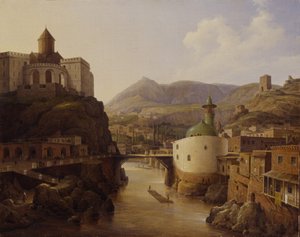 Näkymä Tiflisiin, 1839